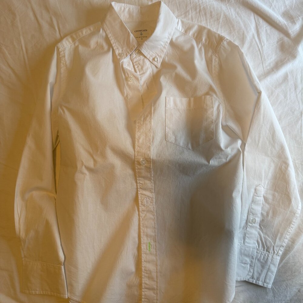 Jcrew White Dress Shirt KIDS